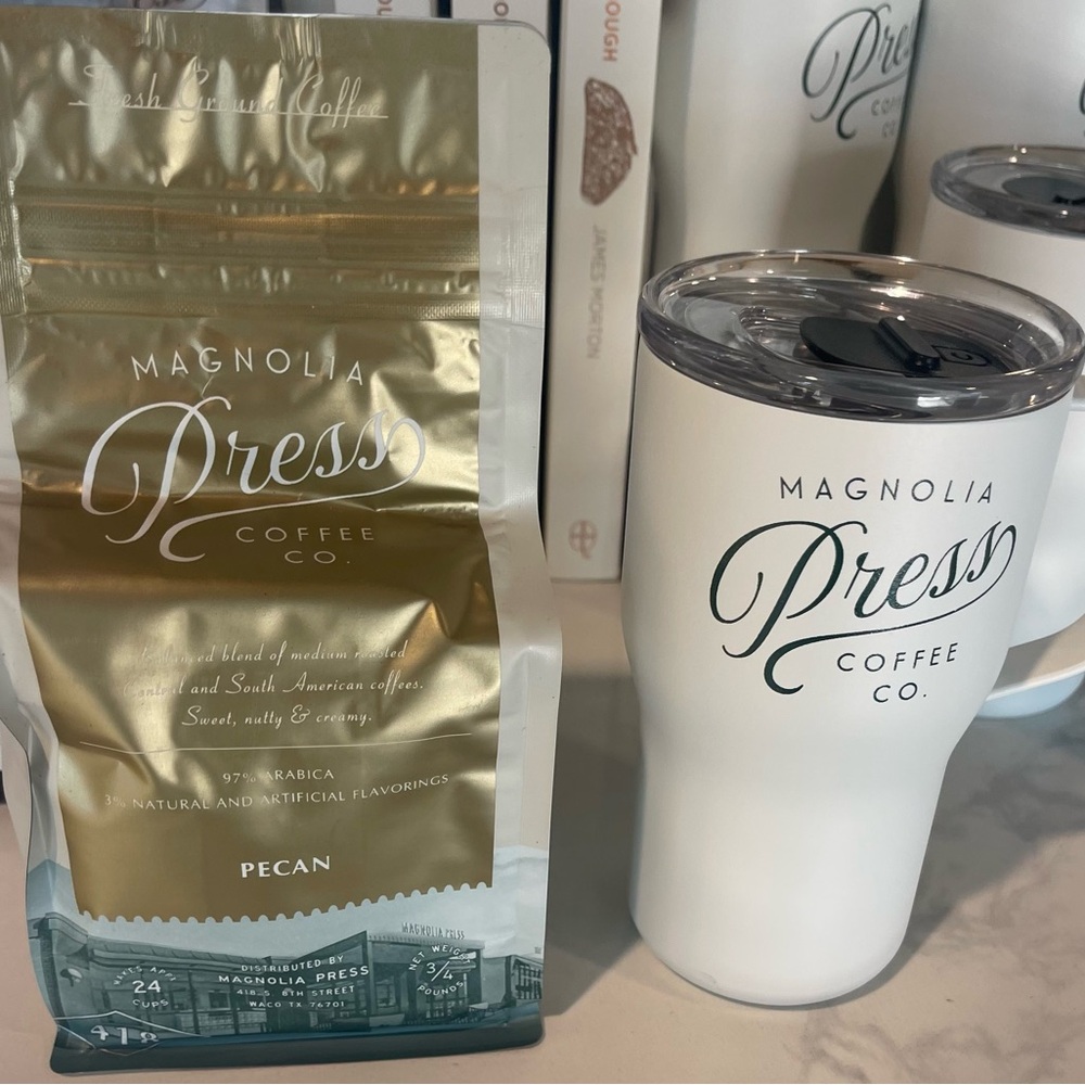 Magnolia Press Coffee Co. Tumbler and Coffee Bag